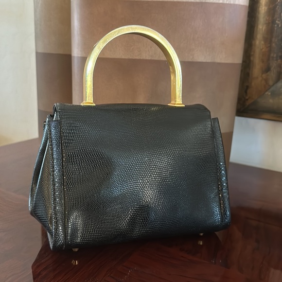 Koret *VINTAGE* Genuine Calf Skin Leather Handbag Purse - Picture 3 of 16